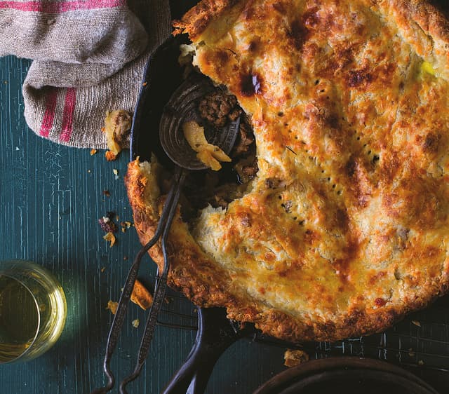 Sausage and Apple Pie