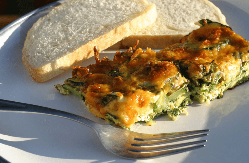 Not Your Average Brown Bag Lunch: Zucchini Quiche