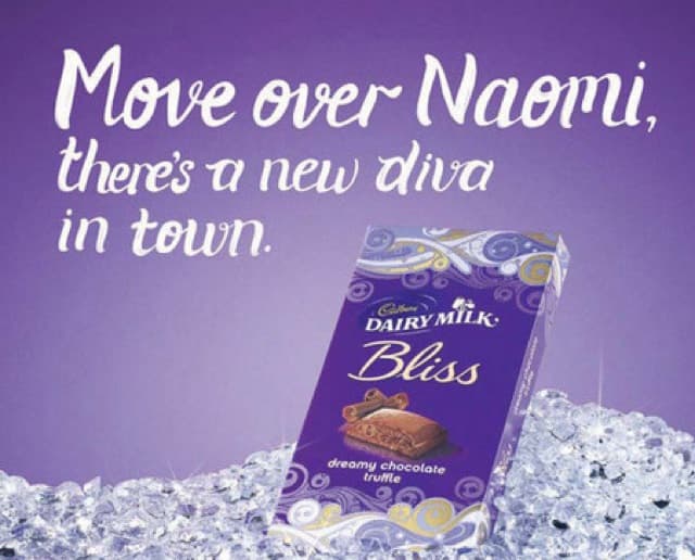 Naomi Campbell Cadbury Ad