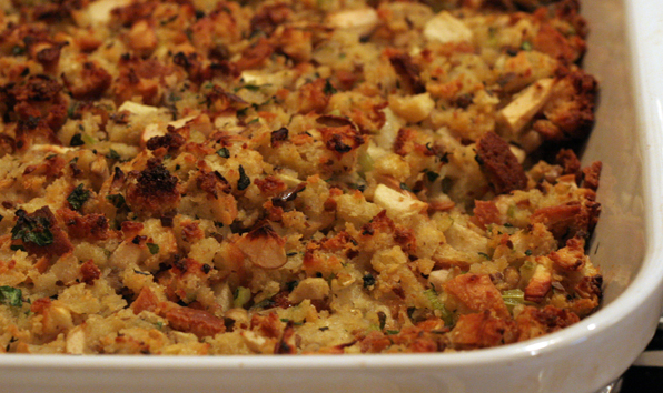 Buttermilk Cornbread and sage stuffing 