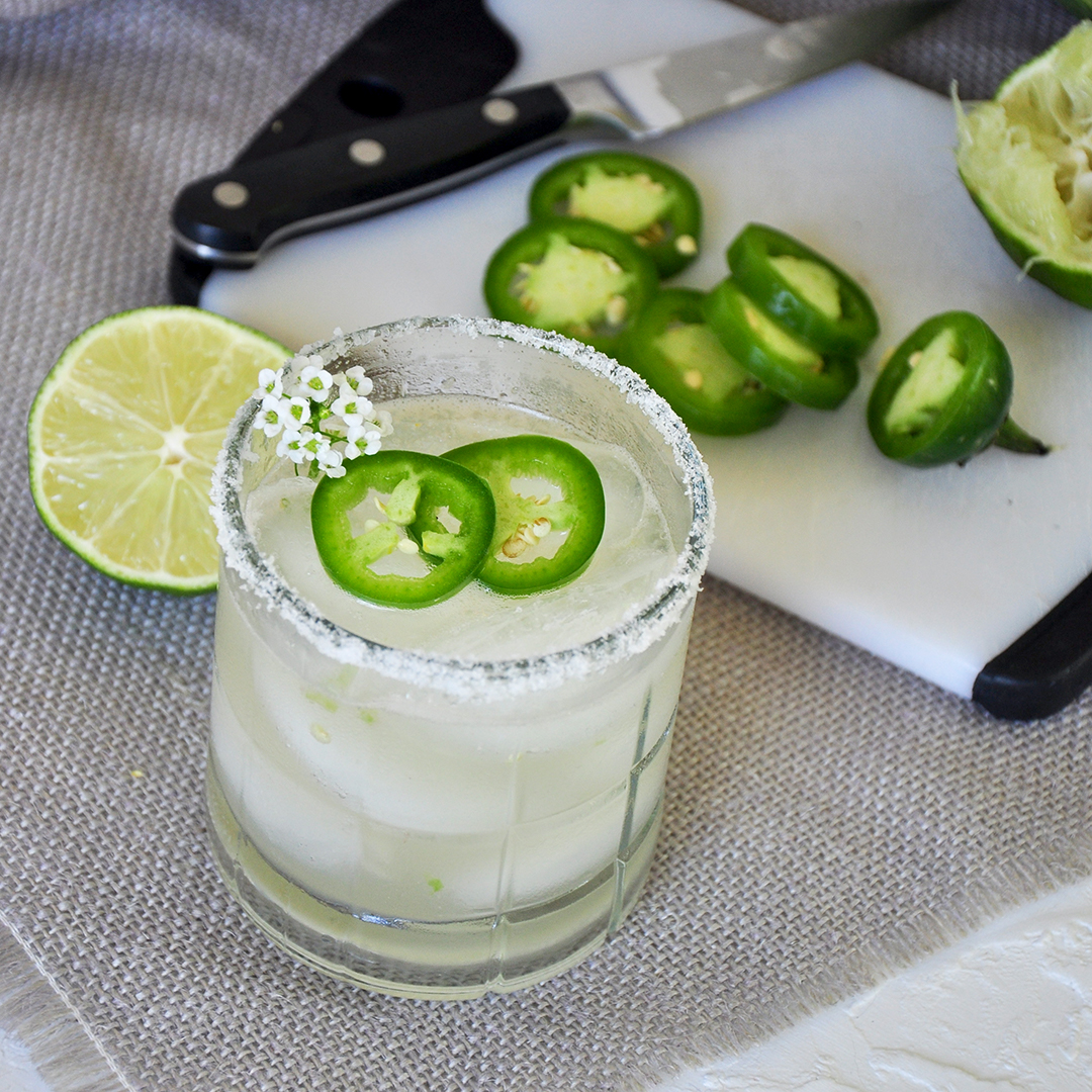 Foodista | Recipes, Cooking Tips, and Food News | Watermelon Infused Tequila Spicy Margarita