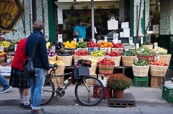 Farmers Market Shopping