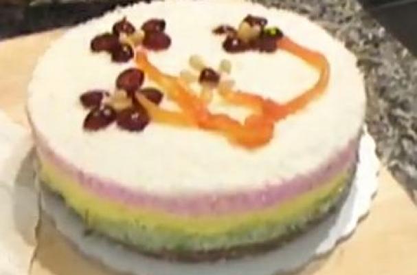 Rainbow Rice Cake