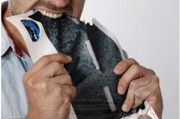 vw south africa edible magazine ad eat the road