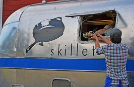 skillet airstream trailer food truck