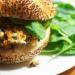 Summer Vegetable Burgers with Crunchy Corn