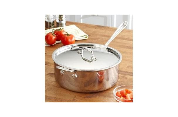 Stainless Steel Deep Saucepan