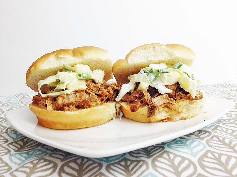 Kona Pork with Pineapple Slaw