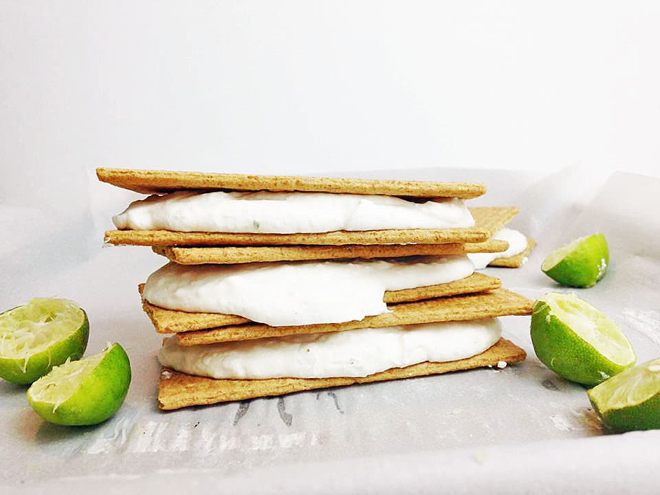 Frozen Key Lime Cheesecake Bars