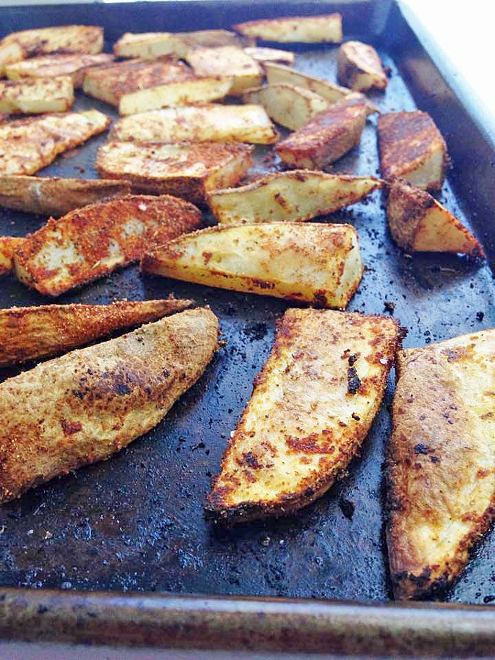 Cajun Potato Wedges
