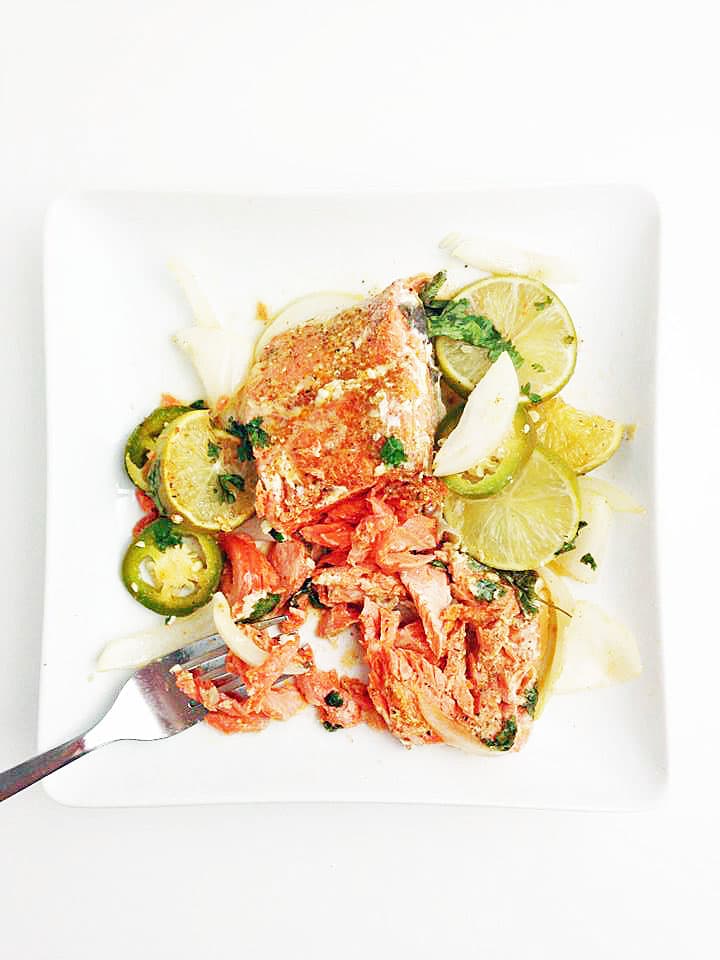 Jalapeno Lime Salmon Foil Packets