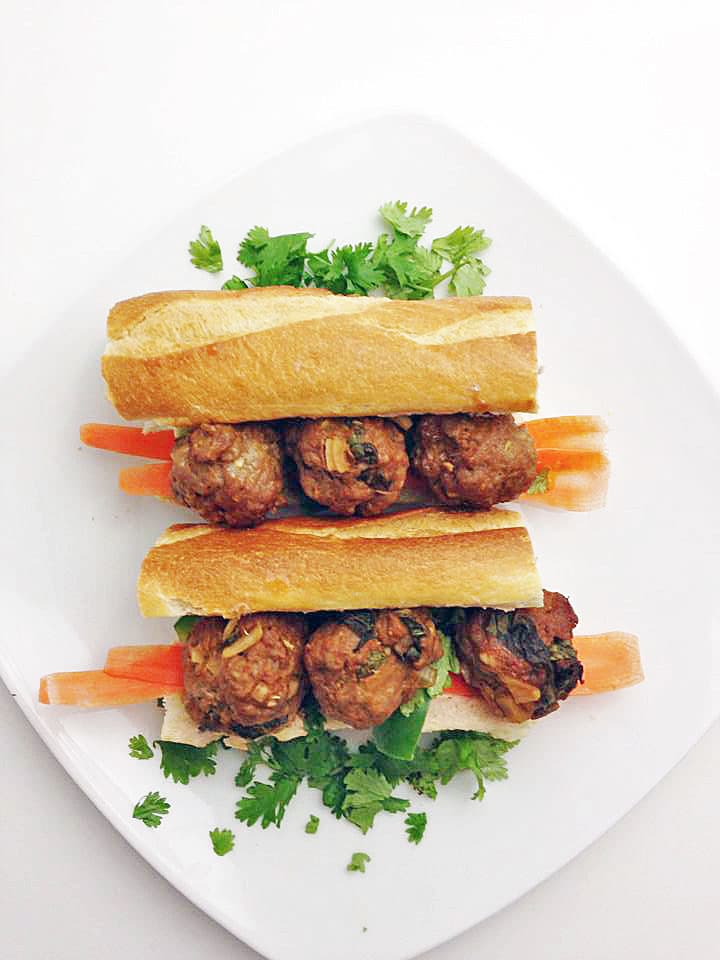 BahnMi Meatball Sub