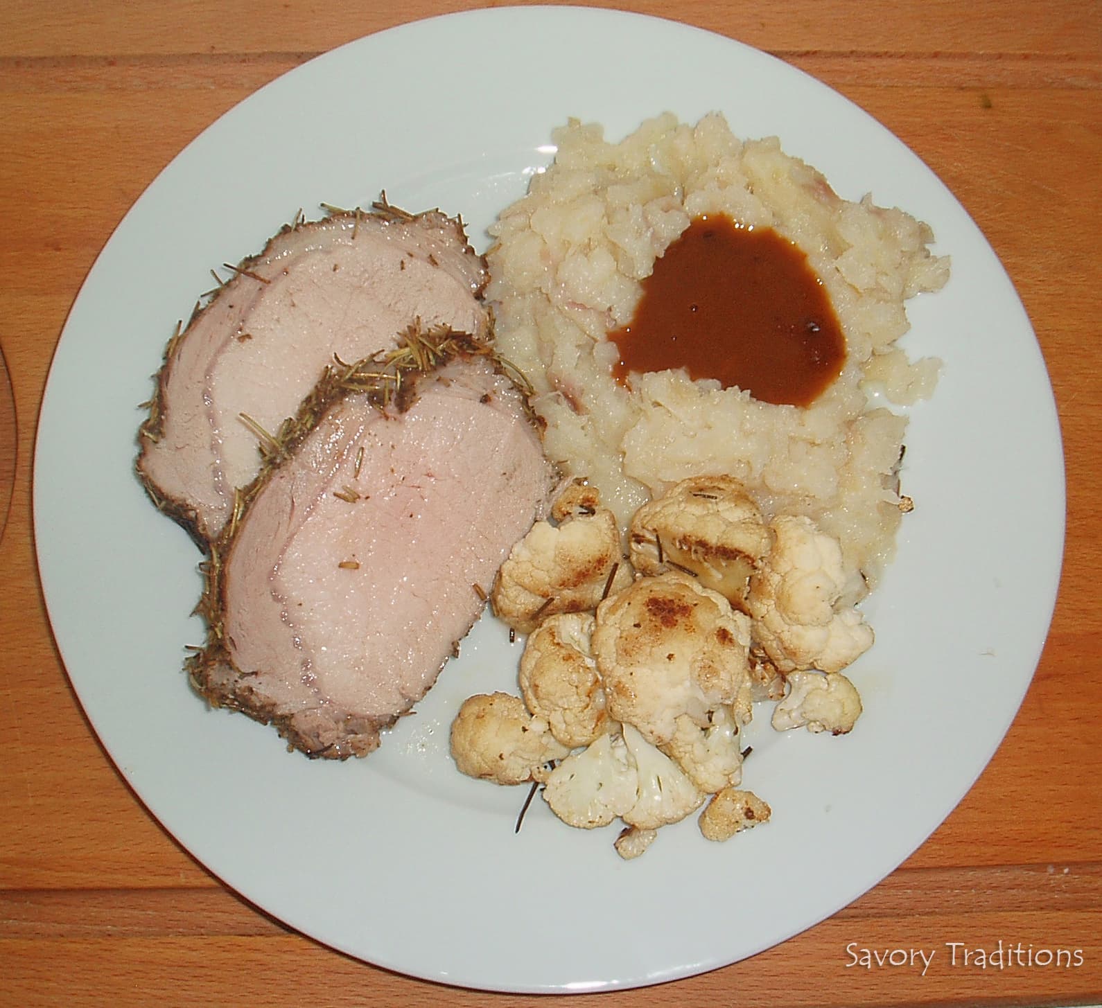 Rosemary Encrusted Pork Loin