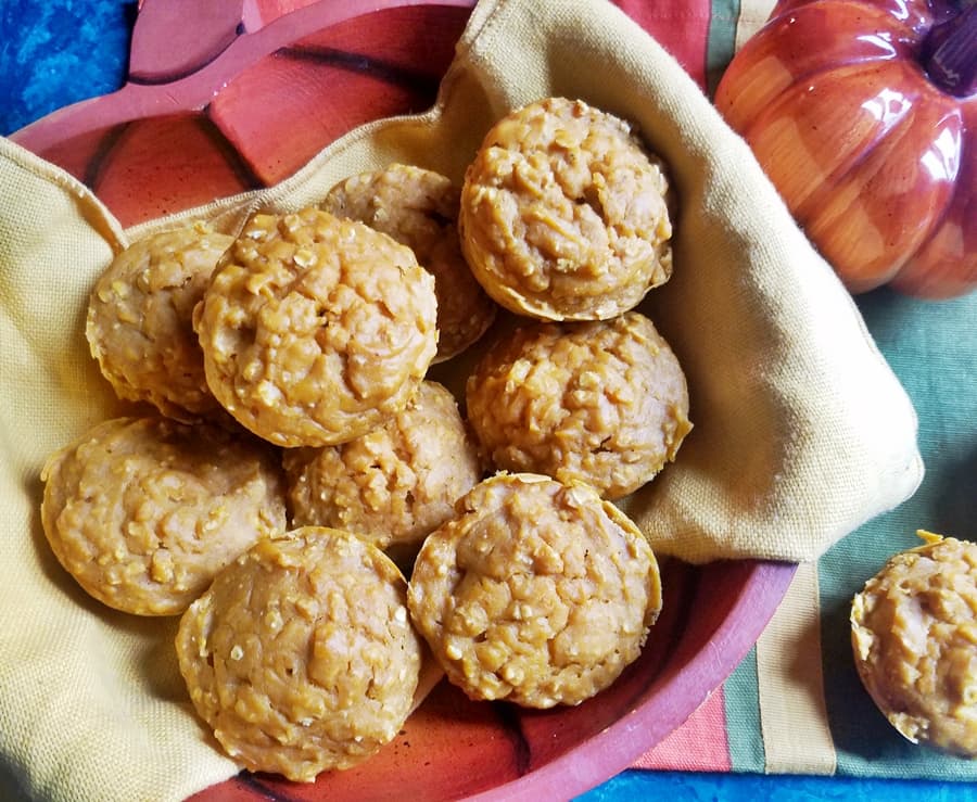Pumpkin Cider Oatmeal Muffins