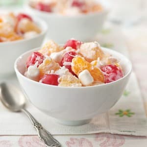 Easter Bunny's Vegan Ambrosia Salad