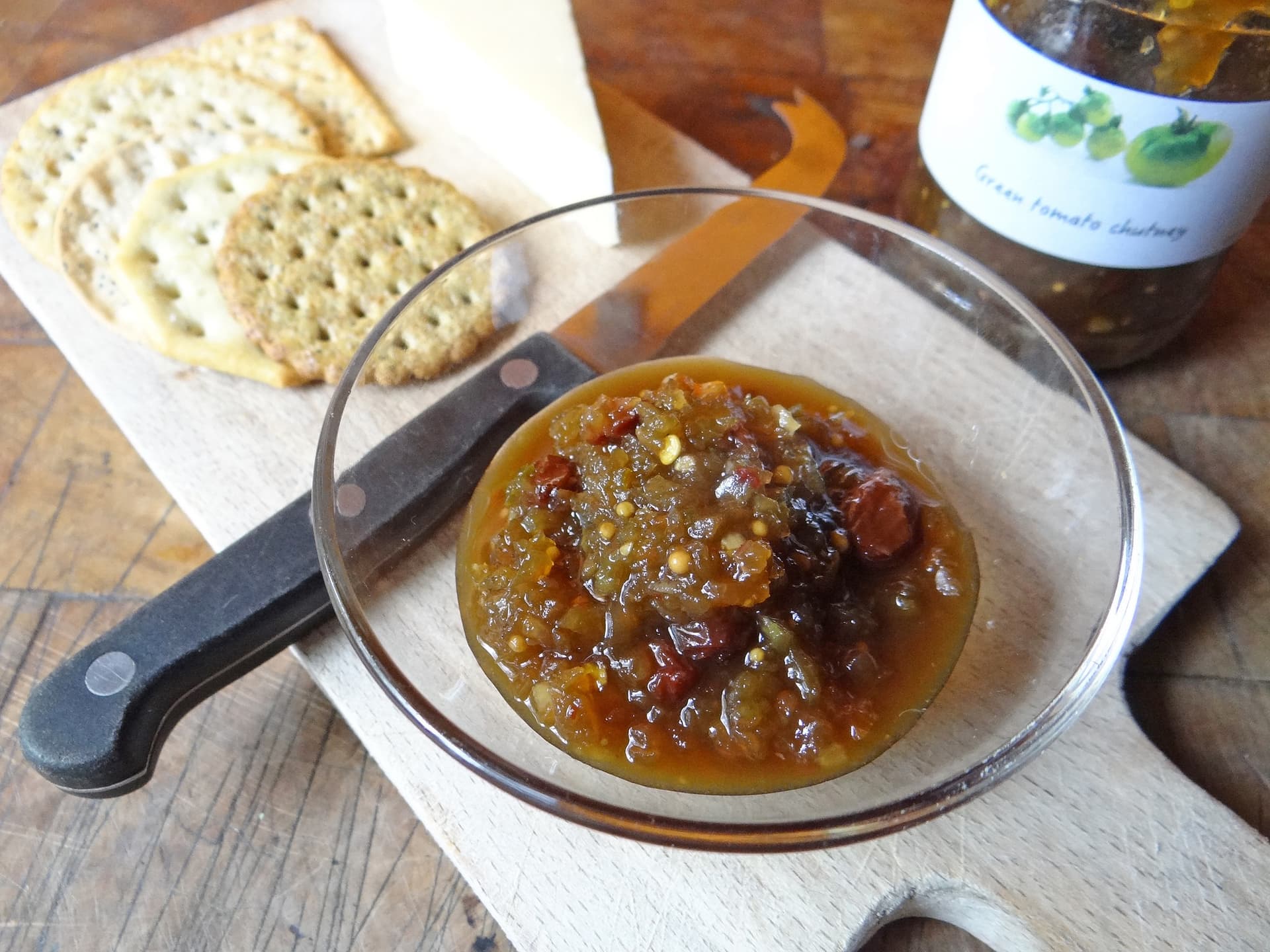 Fresh Green Tomato Chutney