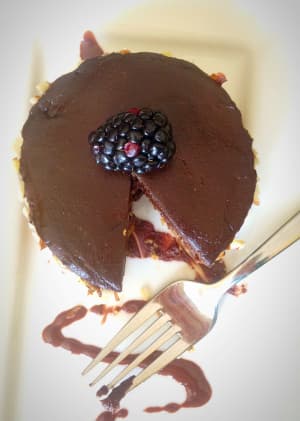 Raw Chocolate Cake