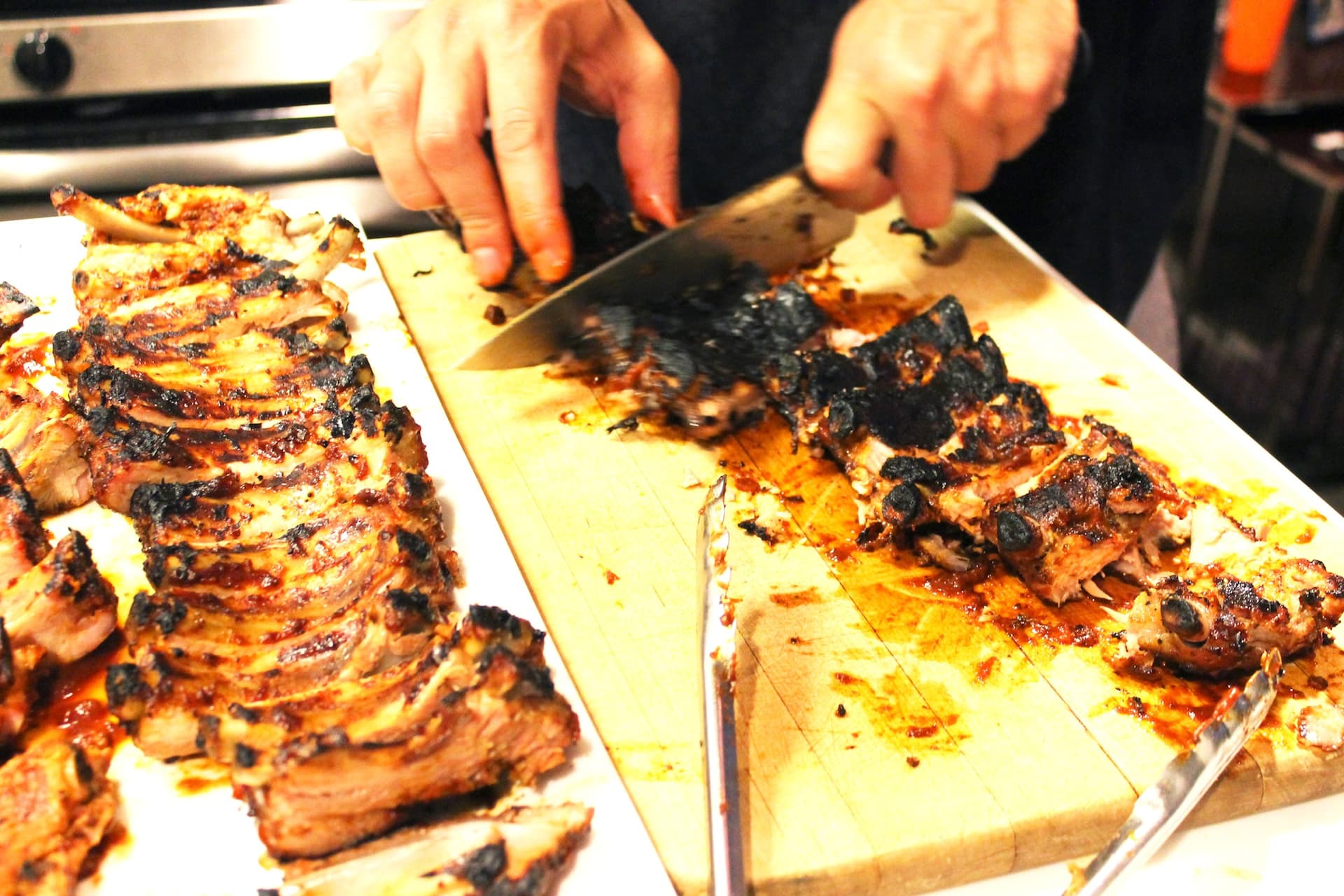 Apple Glazed BBQ Baby Back Ribs