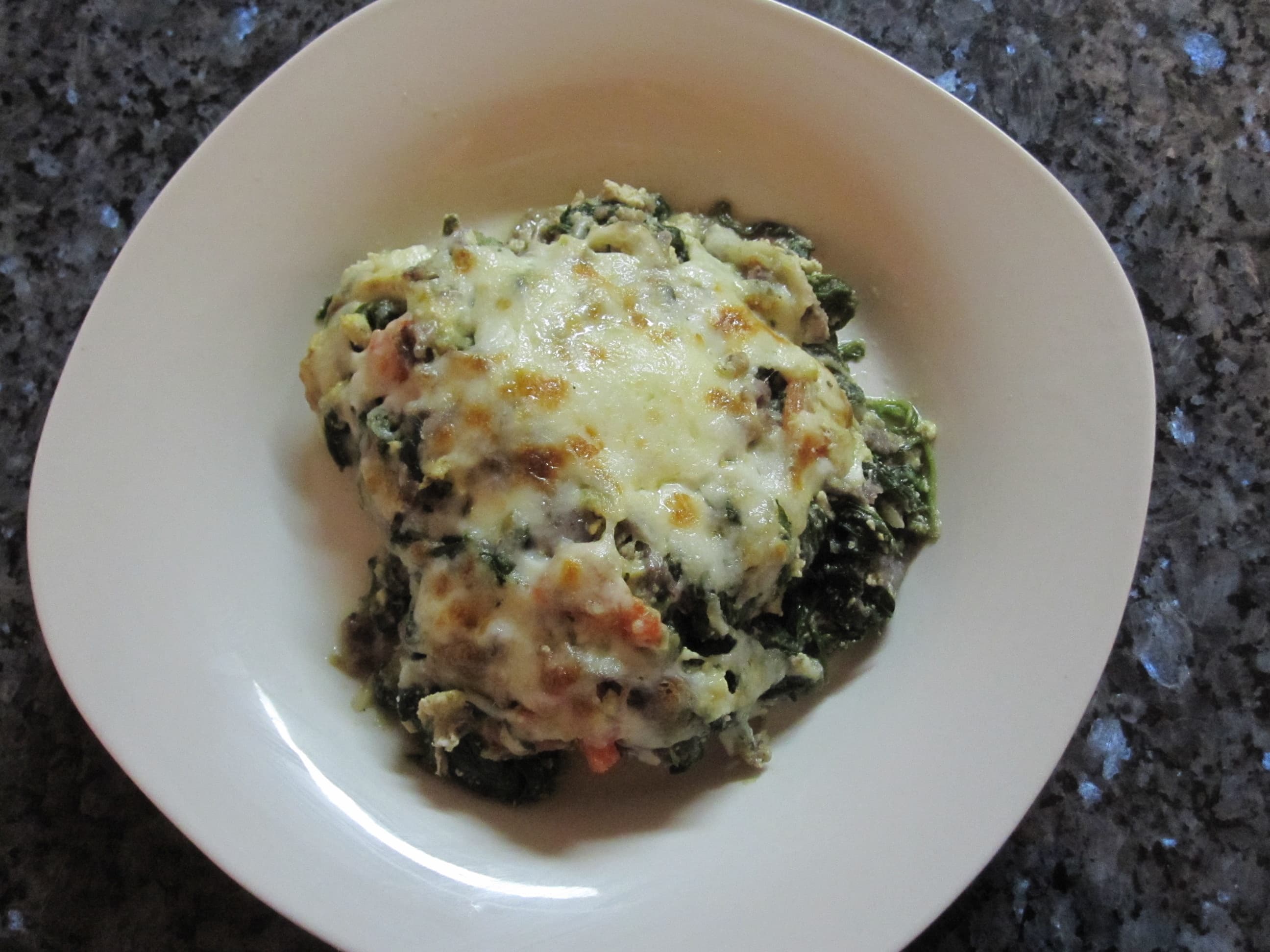 Spinachy Green Chilaquiles