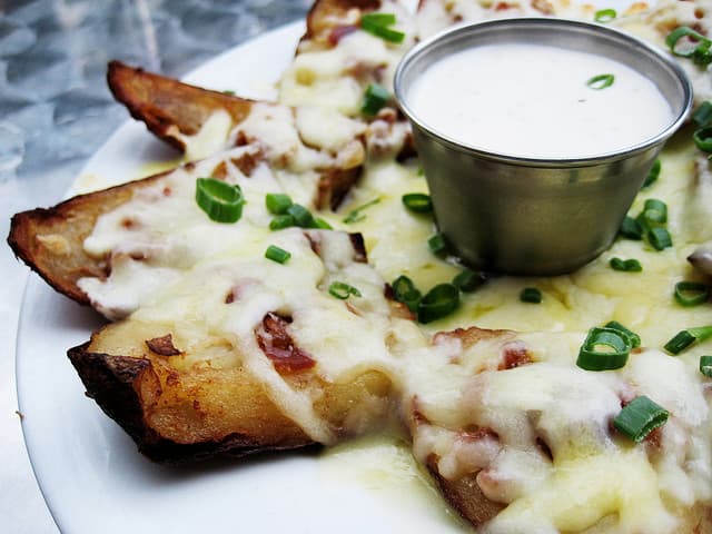 Grilled Potato Skins