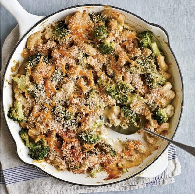 Lower-in-Fat Broccoli Mac and Cheese