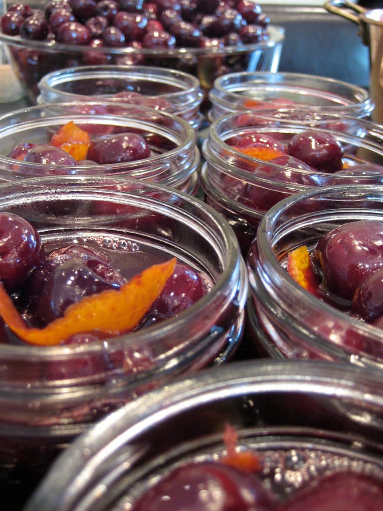 Cherries In Red Wine