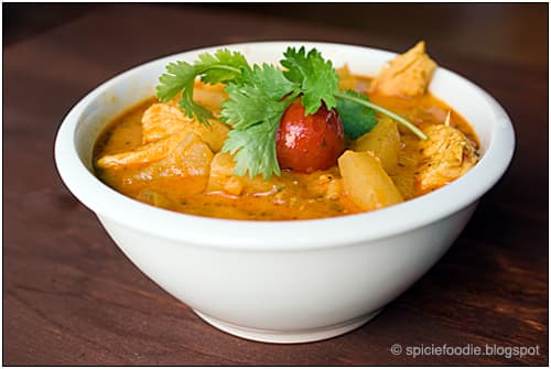 Luscious Thai Chicken Pineapple Curry