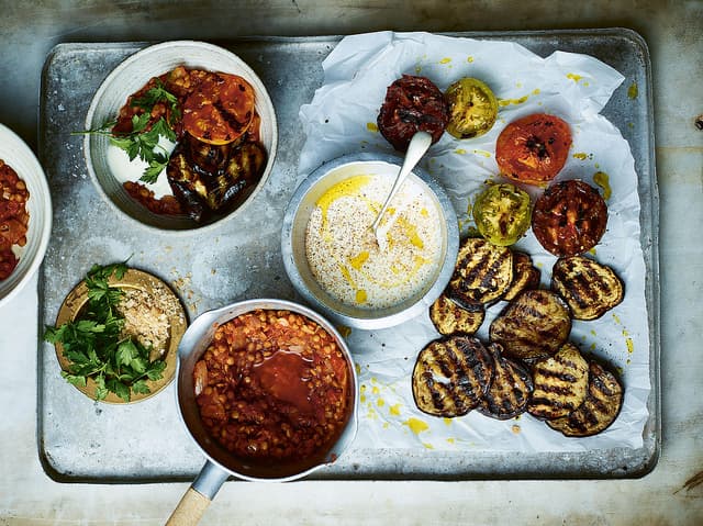15-Minute Vegan Moussaka Bowls 