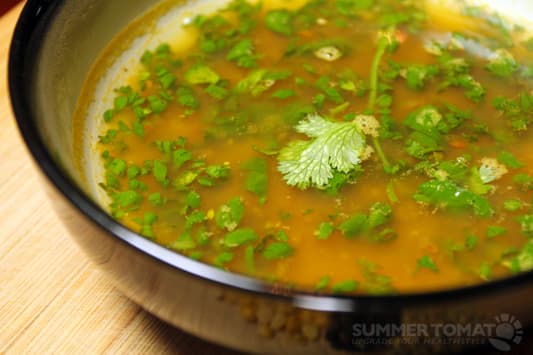 Easy Tomato Rasam Soup