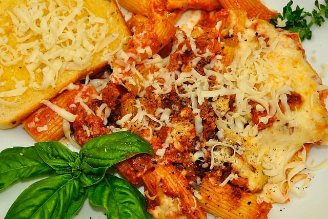 Baked Rigatoni With Sausage