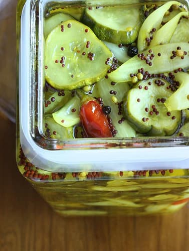Easy Zesty Bread and Butter Pickles