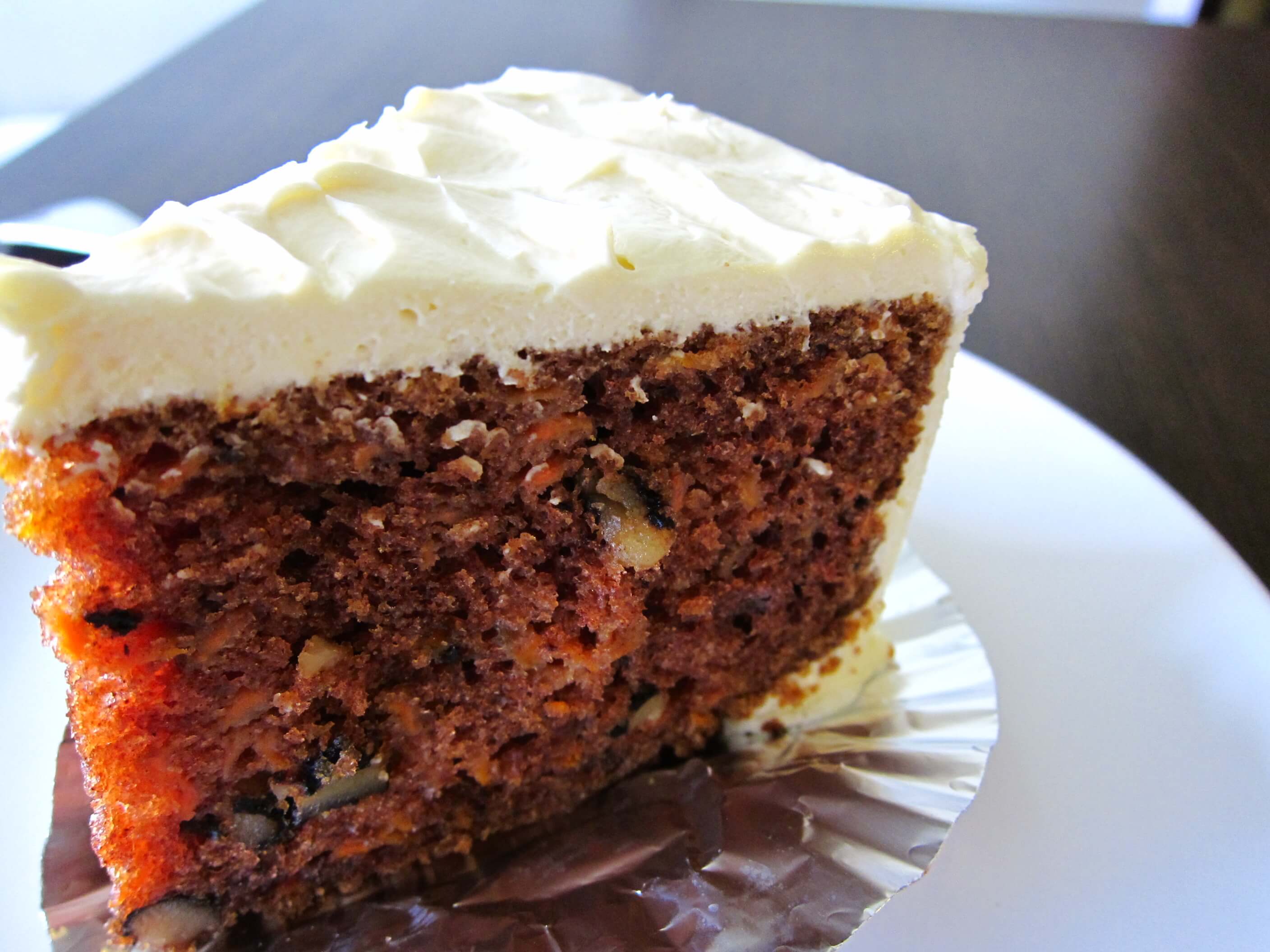 CARROT CAKE WITH CASHEW CREAM GLAZE