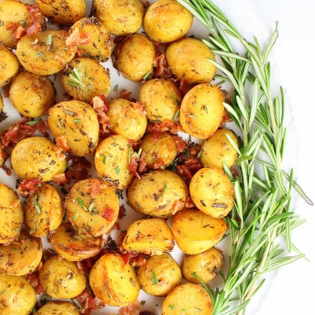 Smoky Salt and Vinegar Roasted Potatoes