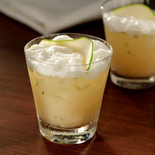 Pear Cardamom Flip Cocktail