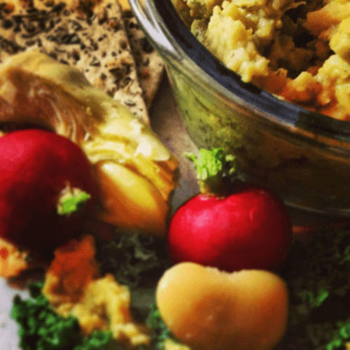 Creamy Artichoke Dip with Dill