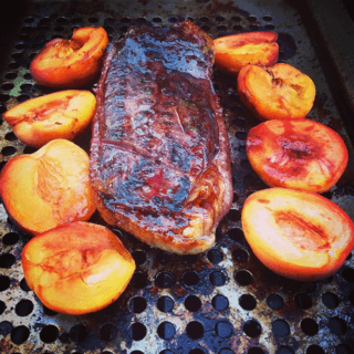 Ffwd: Duck breast with fresh peaches