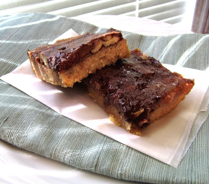 Ooey-Gooey Caramel & Chocolate Bars