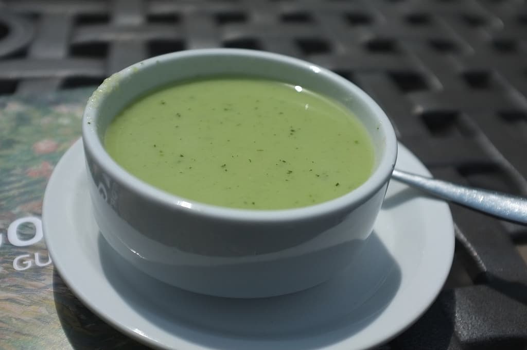 Chilled Curried Cucumber Soup