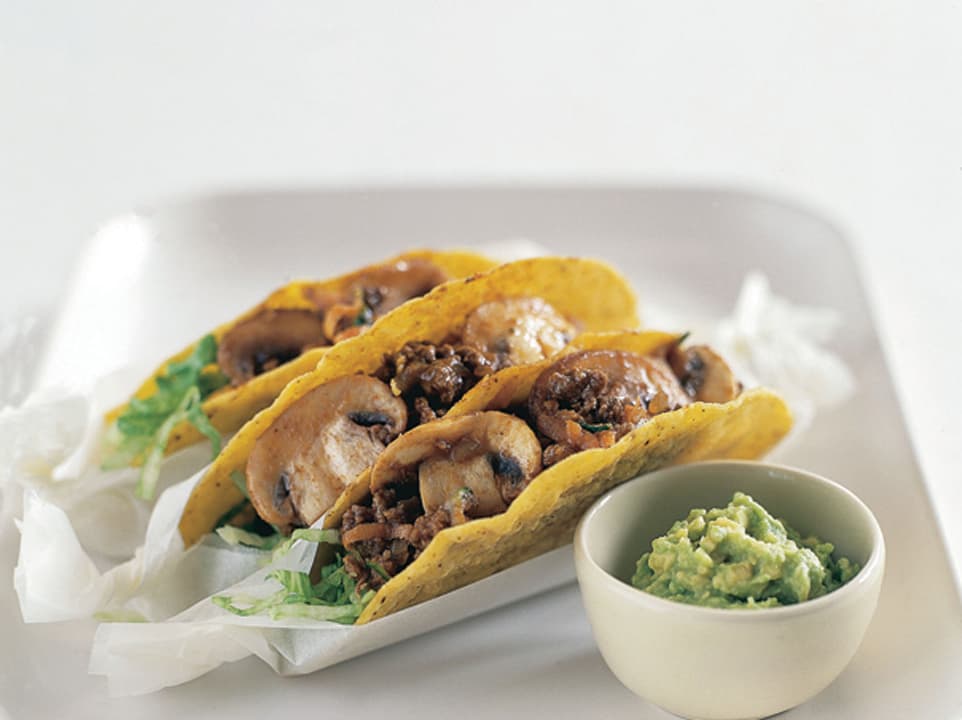 Mushroom and Vegetable Tacos