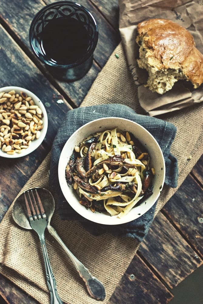 Wild Mushroom Fettuccine
