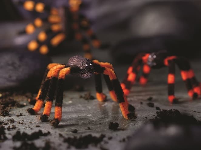 Kids' Crafts: Create spooky peanut spiders