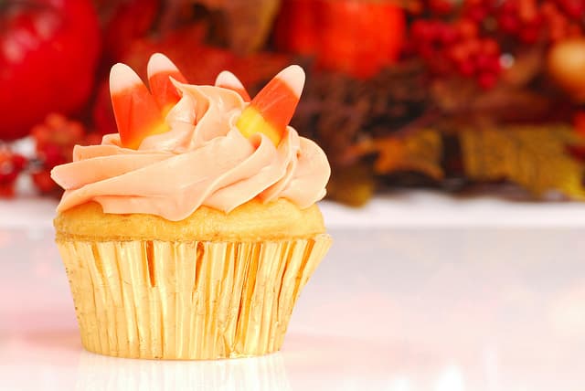 Halloween Pumpkin Spice Cupcakes