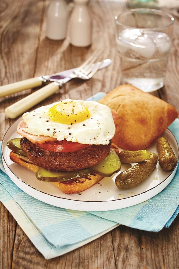 The Muskoka Breakfast Burger