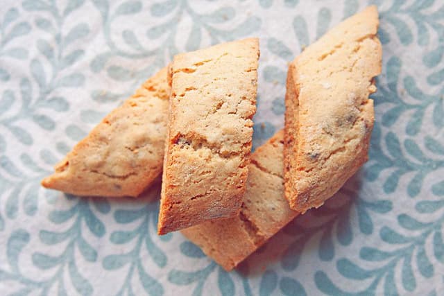 Orange Walnut Mandel Bread