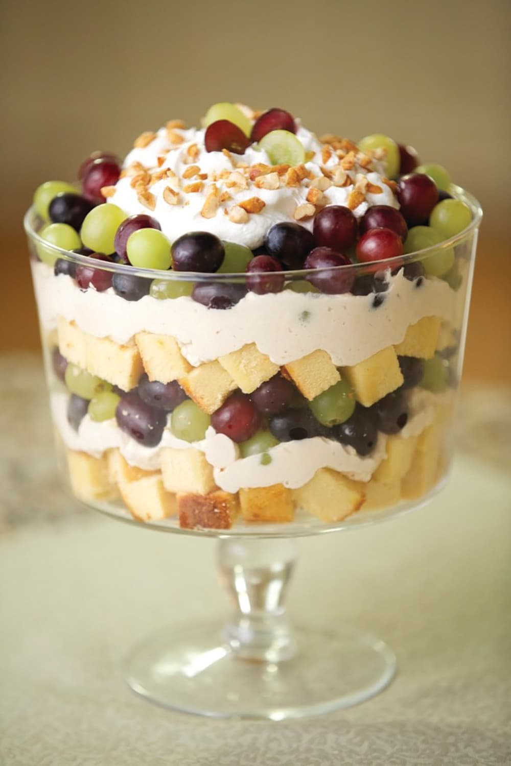Peanut Butter and Grape Trifle