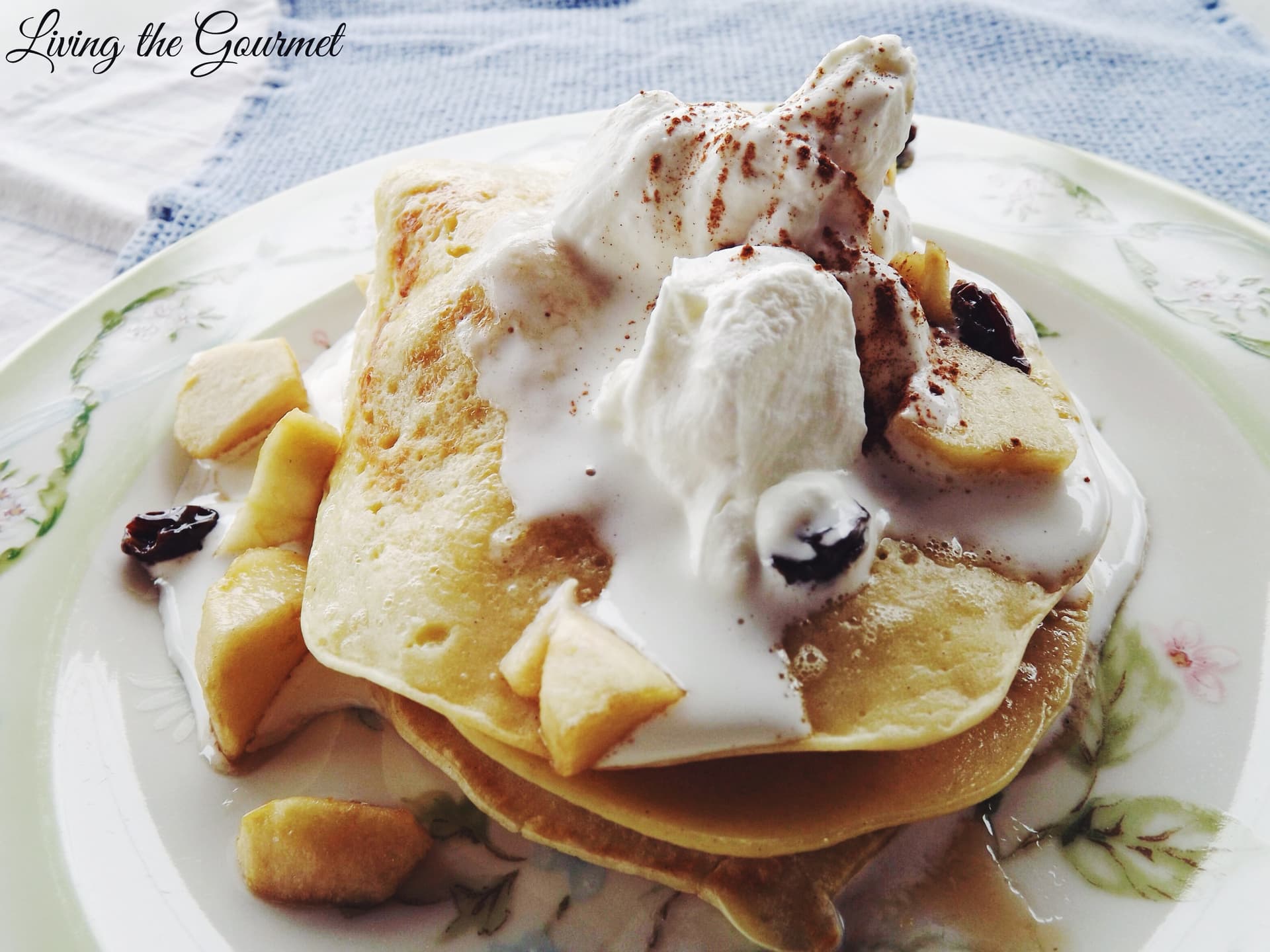 Crepes and Apple Pie Filling 