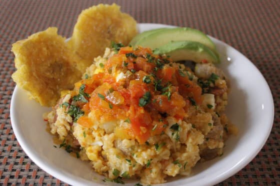 Mushy Rice with Pork 