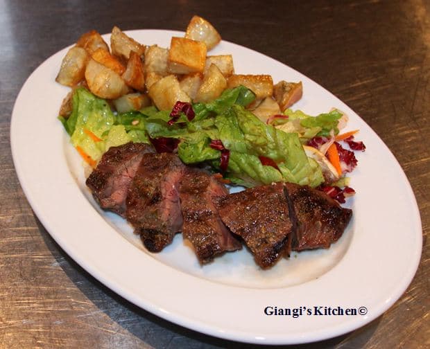 Marinated Flat Iron Steak