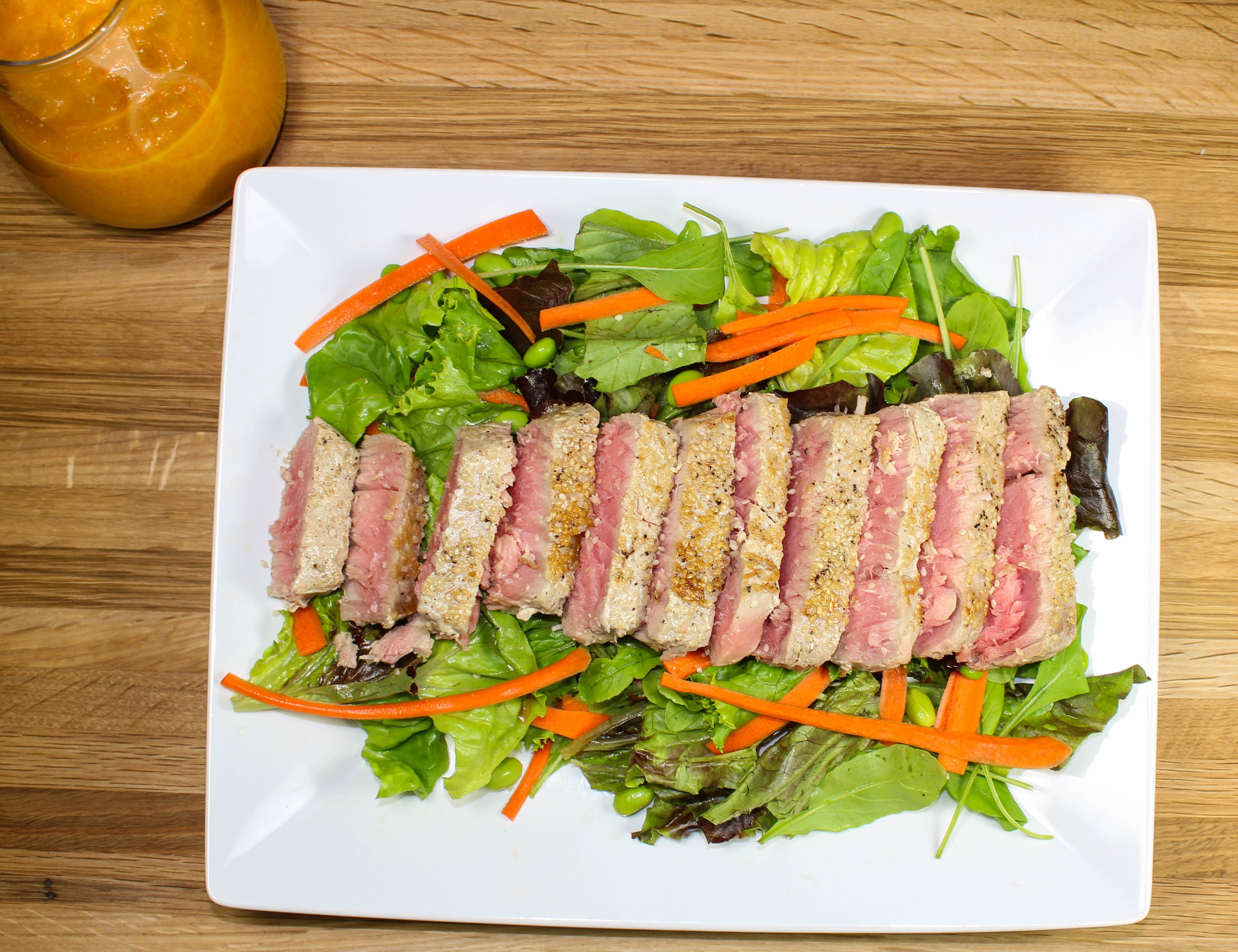 Sesame Ahi Tuna Salad