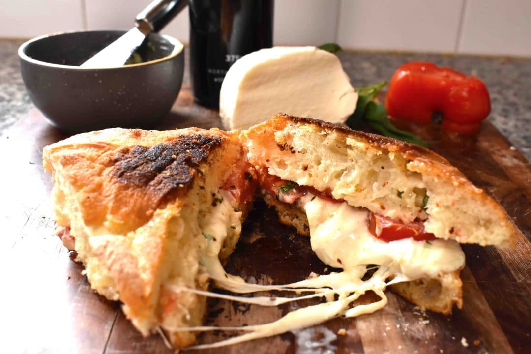 Ultimate Caprese Grilled Cheese